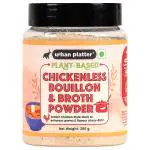 Urban Platter Chicken-less Bouillon & Broth Powder, 200g (Makes Chicken Stock, Perfect for Plant-based Cooking, Stock de Poulet)