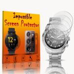 FCS Edge To Edge Flexible Watch Screen Protector For Fossil Bronson (Pack of 5)