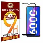 Kite Digital Tecno Spark 6 Air (Black) 5D/6D/11D/21D Premium Tempered Glass Screen Protector Slim 9H Hard 2.5D with Full Installation Kit