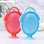 Shiroya Brothers Foldable Fruit Plate Candy Dish, Plastic Fruit And Vegetable Holder, 3-Plate Fruit Basket