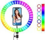 Webilla Rgb Led 10 Inch Soft Ring Light, Rgb Flash Ring Light