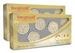 Aryanveda Gold Facial Kit With Almond Oil & Cucumber Extract For Deep Moisturization & Glowing Skin For Women & Men (210 Gram, Gold)