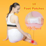 FlyTouch 10 Cleansing Detox Premium Foot Pad (As Seen On Tv) * 100% Natural*