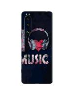 TOPPINGS printed Matte Finish Vinyl mobile back skin (This is Not Back CASE/COVER) for Sony Xperia 5 IV Design C06 -MT