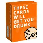 Awestuffs These Cards will get You Drunk - Fun Adult Drinking Game for Parties