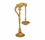 Kartique Decorative Parrot Hanging Diya - 10.9 x 5.8 x 18.8 cm