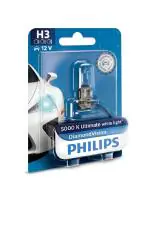 Philips H3 12336 Diamond Vision Headlight Bulb (12V, 55W)