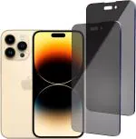 SWAPME + Tempered Glass Guard for 2 Pack Privacy Screen Protector for iPhone 14 Pro Max | Anti Spy, Private Tempered Glass Film, Case Friendly, [9H Hardness] and Easy Installation (Pack of 2)