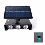 Homehop Solar up and Down led Lights for Outdoor Home Garden Wall Step Decorative Waterproof Lamp auto on Off (RGB Light,ABS)