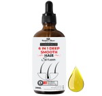Nature Glow Herbal 6-in-1 Deep Smooth Hair Serum - Nourishing Formula for Silky, Frizz-Free Locks and Vitamin E | For Men and Women -30ml