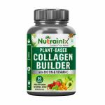 Nutrainix Organic Collagen Builder For Hair And Skin 90 Veg Capsules