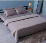 MS ENTERPRISES Pure Cotton Bedsheet Printed Bedsheet with two pillow covers-A4
