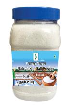 Pothigai Natural 1kg Indian Sea Salt Hand Harvested Pure Natural Sea Salt Powder ,1000g (Pack of 1)