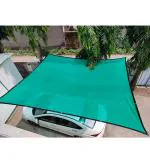 TRINQET Sun Shade Sail Multipurpose Shade Net/Agro Net/ 75% Green -3x6mt