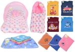 Kwitchy New Born Baby Gift Combo Bedding & Clothing Set Daily Essential Items (0-6 Months)