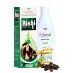 Ashwaveda Healthcare Rishi Ayurvedic Hair Oil & Shikai kai Shampoo combo for Hair Growth and reducing hair fall