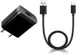 Webilla Wall Charger Accessory Combo For Samsung Galaxy M11 (Black)