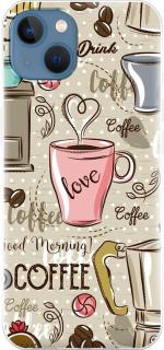 Fashionury Back Cover for Apple iPhone 13 (Multicolor, Grip Case, Silicon, Pack of: 1)