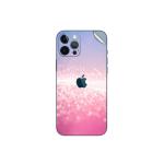 GADGETSWRAP Printed Vinyl Skin Sticker for Apple iPhone 12 - Pink Glitter Stardust