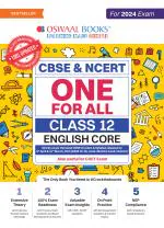 Oswaal CBSE & NCERT One for All Class 12 English Core (For 2024 Exam)_oswaal books