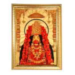 Hawai Gold Plated Maa Tara Wall Hanging Religious Photo Frame for Worship Use SFDI00562GLDFRM