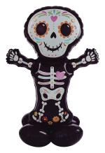 Jagmag Giant Skull Dead Skeleton Halloween Decoration Foil Balloons