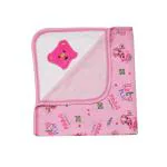 TRENDY LOOKS TRENDY LOOKS Baby's Premium Ultra Soft Organic Hooded Bath Towel (DESIGNER_TOWEL_PINK01)