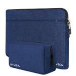 Stysol Blue Polyester Laptop Backpacks For College, School Bag, 35 L (Set Of 2)