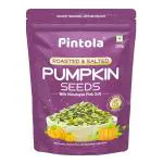Pintola Roasted & Salted Pumpkin Seeds 250g | With Goodness Of Himalayan Pink Salt | High In Dietary Fiber, Iron & Magnesium | Immunity Booster and Protein Rich Seeds | Aids Weight Management