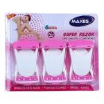 HAVINOSH Heavy Quality Maxes Painless Hair Removal Body Shaver and Bikini Shaving Razor For Women Stainless Steel Sharp Blade Disposable Body Shaver Under Arms Bikini Area for Women's