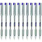 Linc Executive SL-500 Gel Pens, 0.55 mm Tip, Blue Ink, Pack of 20