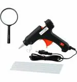 Fadman 20 W Ggsmg3 Magnifying Glass With Electronic Standard Temperature Corded Glue Gun, 5 Glue Sticks, 7 Mm