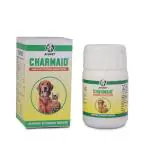 Ayurvet Charmaid Aid Various for Skin Affections for Dog & Cat Combo Pack of 2 (60 Capsules) Medicine For Animail