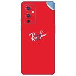 GADGETSWRAP Printed Vinyl Skin Sticker for Oneplus 9 - Text Logo