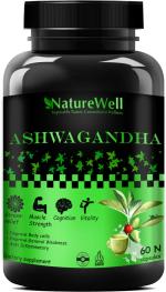 Naturewell Ultra Raw Ashwagandha -Anxiety And Stress Relief, 60 Capsules