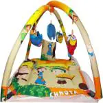 Odelee Multicolor Chotta Bheem Bedding Set With Foldable Mattress