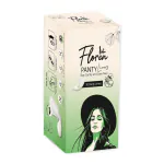 FLOREN Panty Liners | Curvy Design for Extra Comfort Cottony Soft Surface With 185mm Wide Optimal Coverage (50 Liners) - Pack of 1