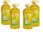 ATP Fresh -100% Pure Groundnut Oil (5 L) | Mungfali Ka tel |Edible cooking oil |Chemical free oil |Healthy And Tasty oil |No Preservatives | Pack of 4