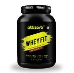 Abbzorb Nutrition Whey Fit Protein Powder Chocolate - 1000 g