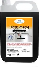 KIA BIOCARE Black Phenyl 5L Premium Best in Quality, Gives Shine to the floor Bathroom, Toilet, Offices ,etc. Pleasant Pleasant (5 L)