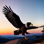 Love Creation A4 Size poster print for creative wall art- rainbow-eagle-3af41779-6728-4e4e-bc5b-e61fb866b621-2( Sticker)