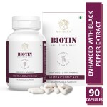 NEWTREESUN Biotin capsules for Healthy Hair Growth Nail Skin nutrients vitamins diabetes