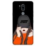 aadia LG G7 Thinq PRINTED MOBILE SKIN STICKER DECAL LAMINATION (PERFECT FIT/ONLY BACK/MATTE FINISH)