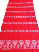 SENEHI_Handloom Cotton 180 GSM Assamese Gamcha/Gamosa, use as Scarf/Towel/for Felicitation/Gift (Size: 78.74 inch x 31.49 inch)