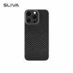 Star Craftune Real Carbon Fiber Case for iPhone 16Pro Max, Sturdy Durable Carbon 0.5 mm Thin Phone Cover for iPhone 16 Pro Max Aramid Fiber Skin Case with Military-Grade Drop Protection -Black