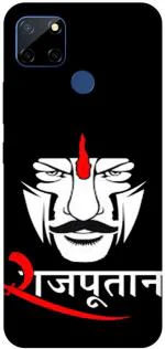 GOLDALPHA Black, White Plastic Back Cover For Realme Narzo 20