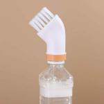 MOLTERA Crevice Cleaning Brush, Gaps Cleaning Brush Can Be Connected to Mineral Water Bottles, Multifunctional Cleaning Brush for Small Space, Window Seam Corner Cleaning pack of 01