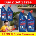 BLISS & BLUSH Toilet Cleaner blue 2Liter Advanced Thicker Formula | Removes Toughest Stains | Provides Long Lasting freshness