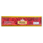 FLORRIS Rose Premium Flora Incense Sticks Gold Box For Soothing Environment 250g (Pack of 2)