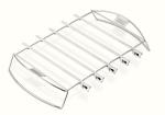 Weber Steel Grill Rack Barbecue Skewers Set Silver
